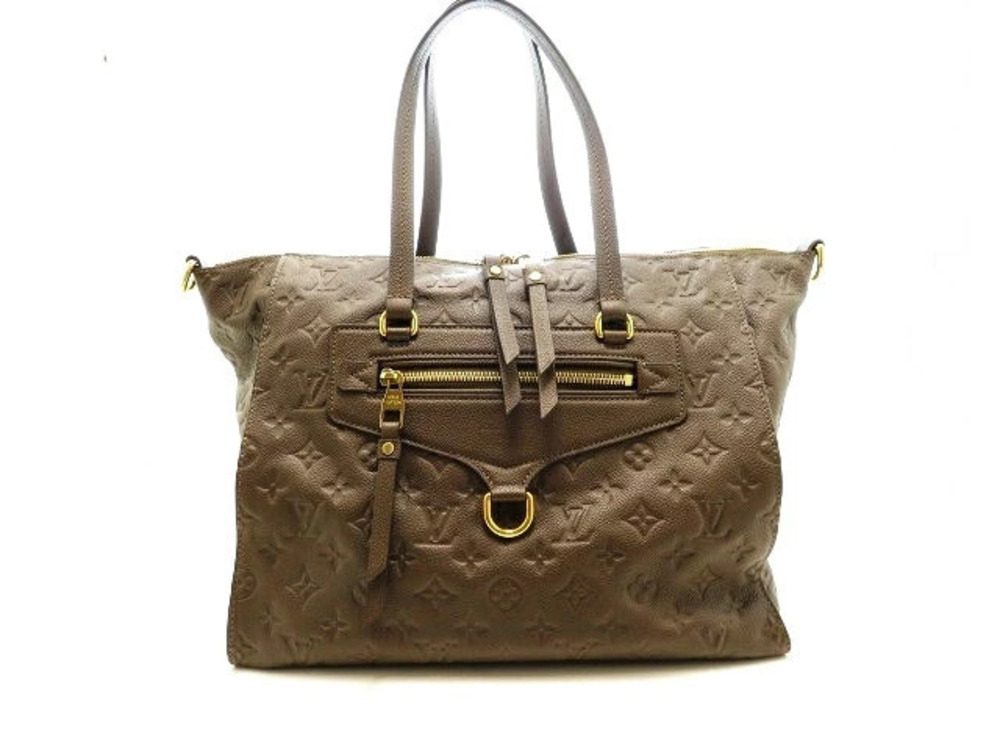LOUIS VUITTON Lumineuse Shoulder Bag Monogram Empreinte